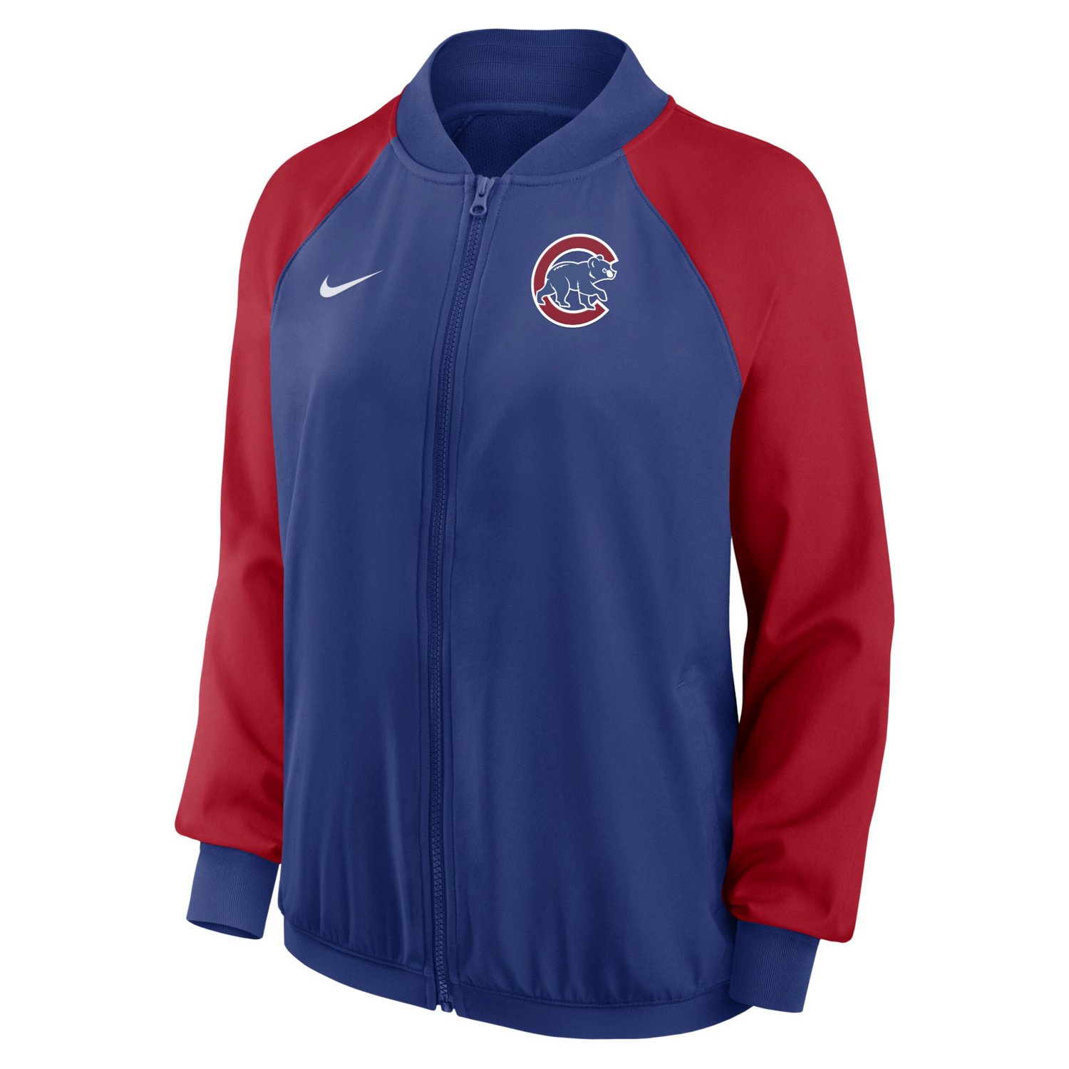 Nike Chicago Cubs Authentic Collection Team Raglan Performance Full-Zip Jacket - view number 2