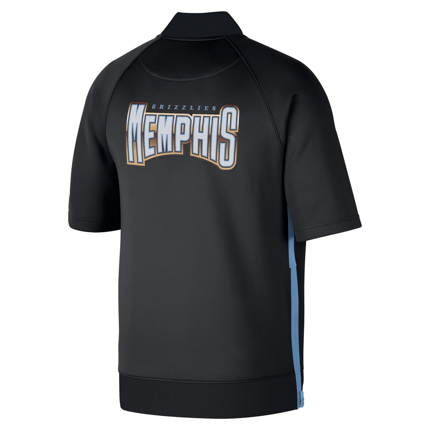 Nike Memphis Grizzlies 2022/23 City Edition Showtime Raglan Short Sleeve Full-Snap Jacket                                        - view number 3