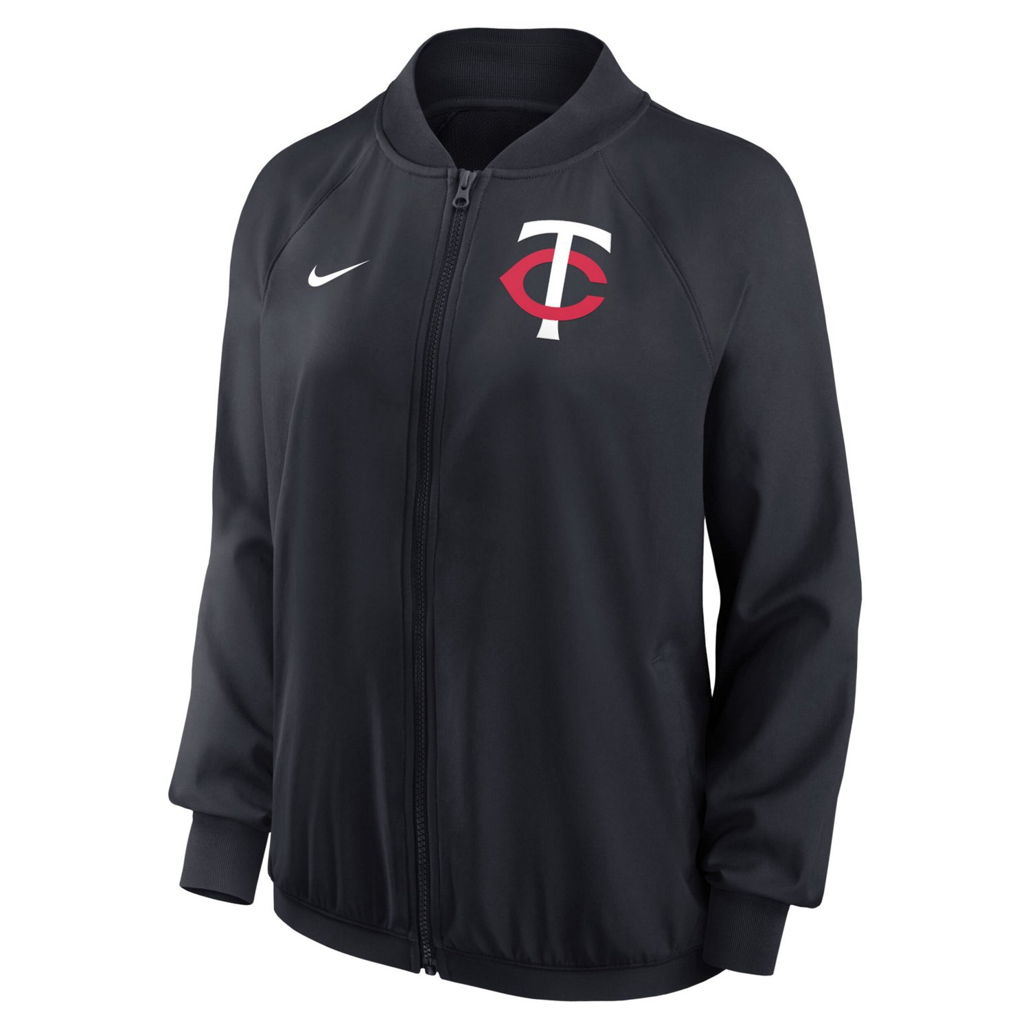 Nike Minnesota Twins Authentic Collection Team Raglan Performance Full-Zip Jacket                                                - view number 2
