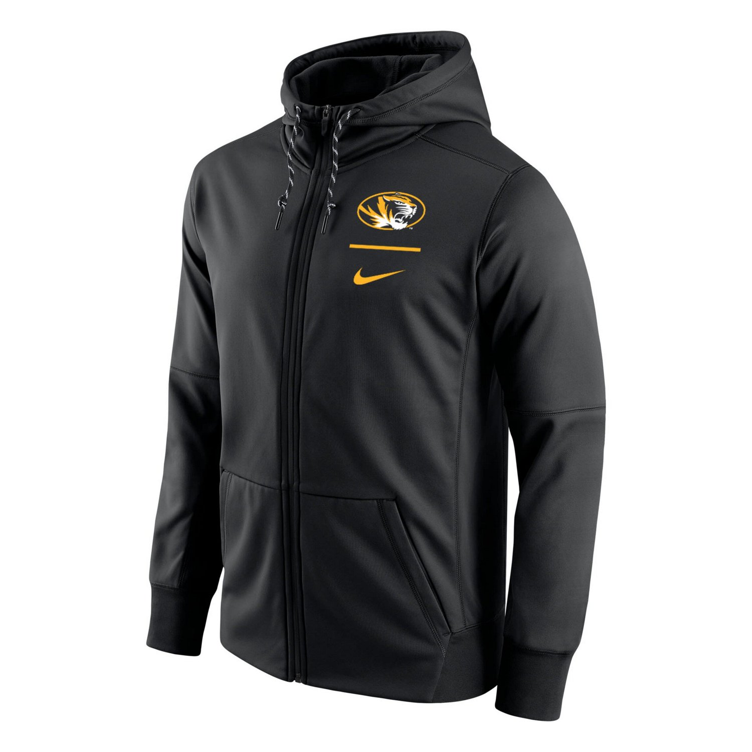 Nike Missouri Tigers Logo Stack Performance Full-Zip Hoodie - view number 2