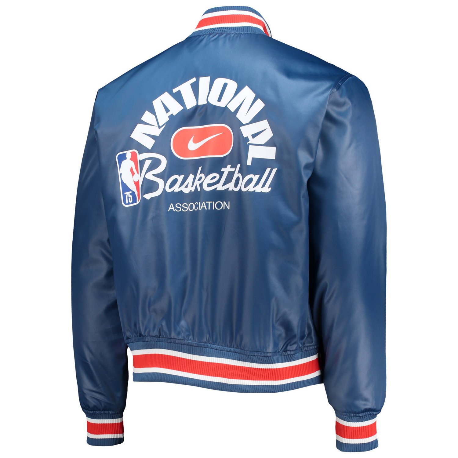 Nike NBA 75th Anniversary Courtside Satin Full-Snap Jacket                                                                       - view number 4