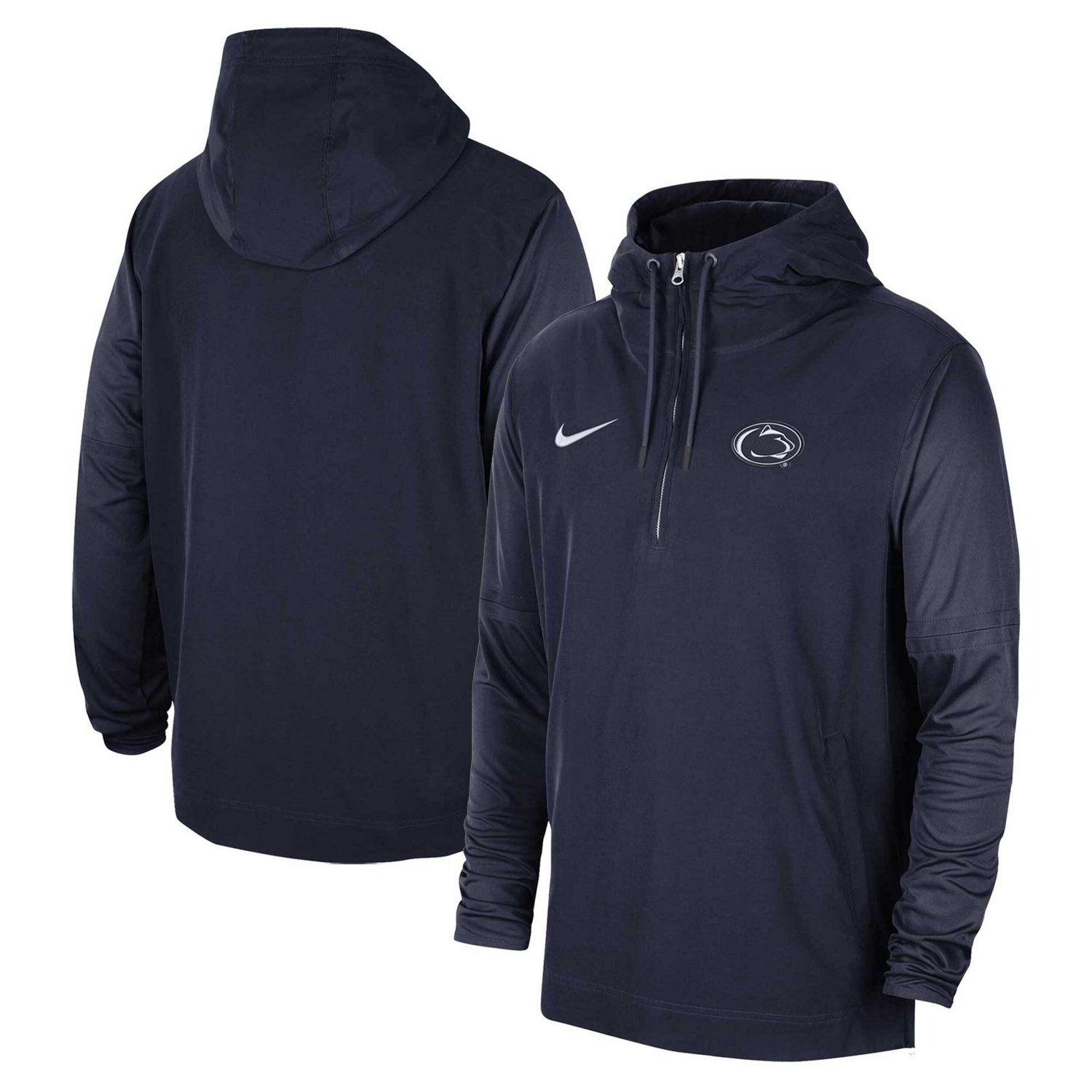 Nike Penn State Nittany Lions 2023 Sideline Player Quarter Zip Hoodie Jacket Academy