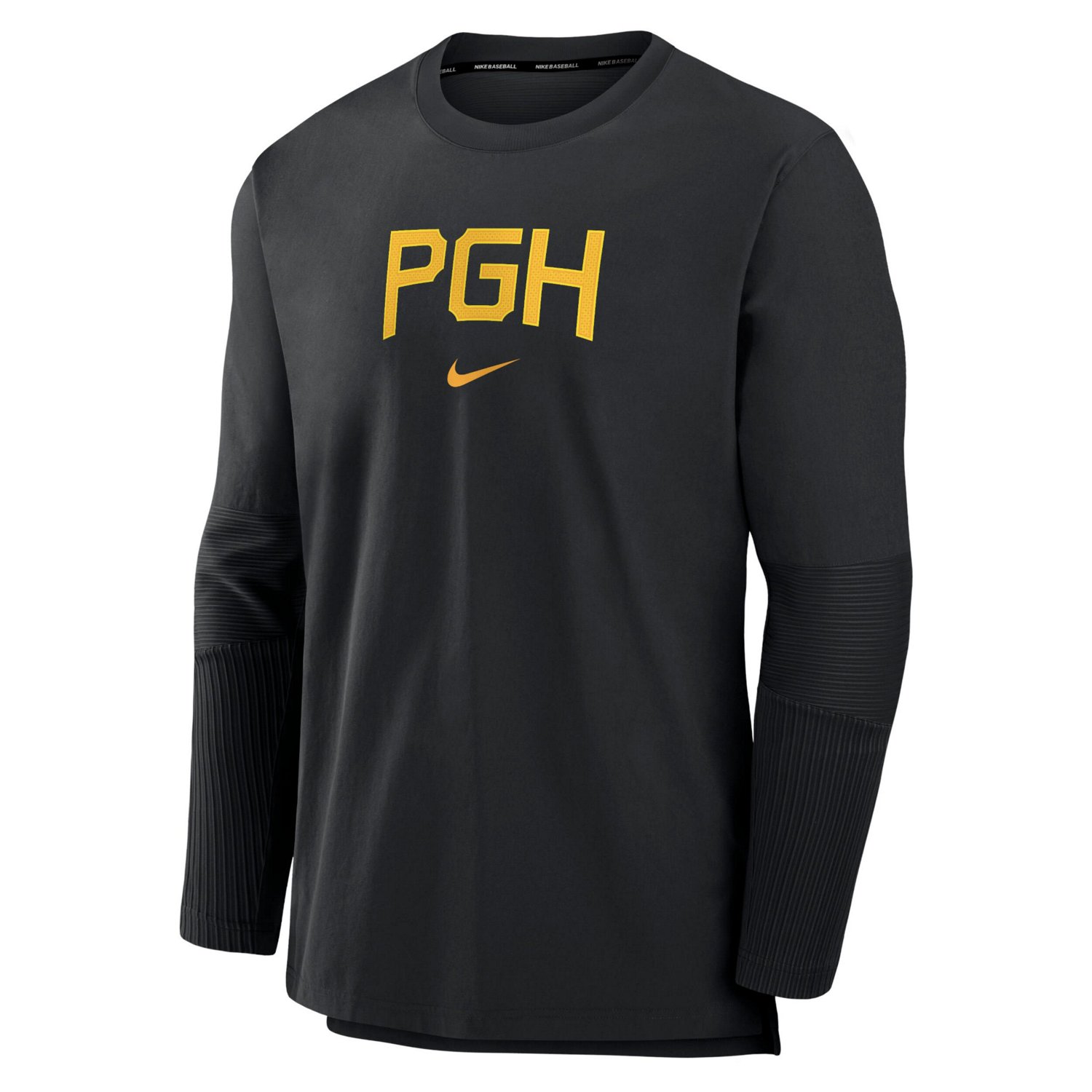 Nike Pittsburgh Pirates Authentic Collection City Connect Player Tri-Blend Performance Pullover Jacket                           - view number 2