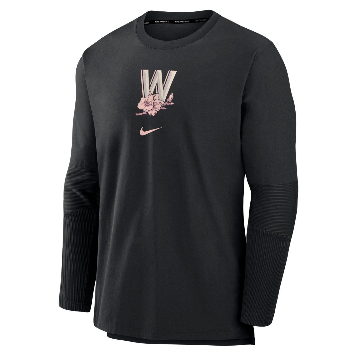Nike Washington Nationals Authentic Collection City Connect Player Tri-Blend Performance Pullover Jacket - view number 2
