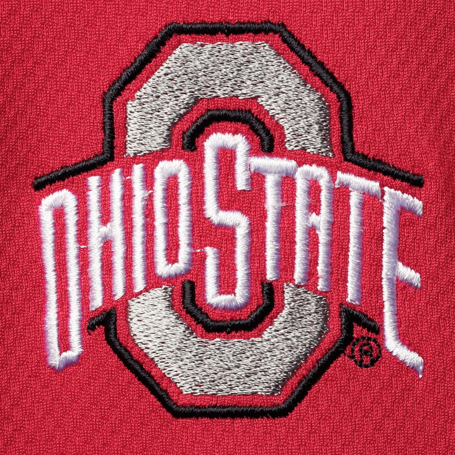 Ohio State Buckeyes Big  Tall Textured Raglan Quarter-Zip Jacket - view number 3