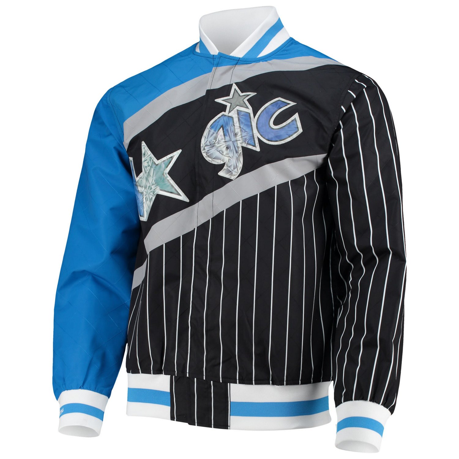 Orlando Magic Mitchell  Ness Hardwood Classics 75th Anniversary Authentic Warmup Full-Snap Jacket                                - view number 2