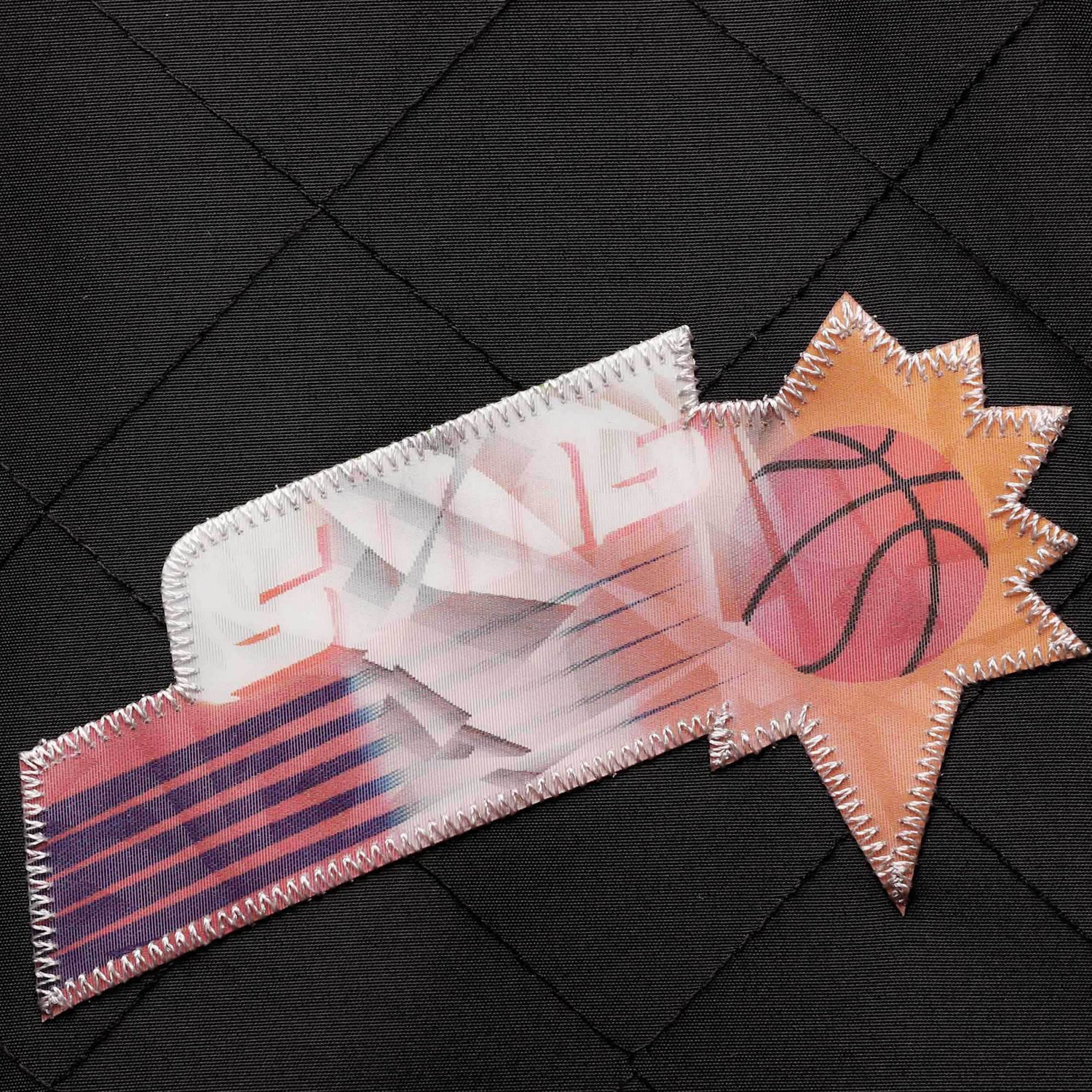 Phoenix Suns Mitchell  Ness Hardwood Classics 75th Anniversary Authentic Warmup Full-Snap Jacket