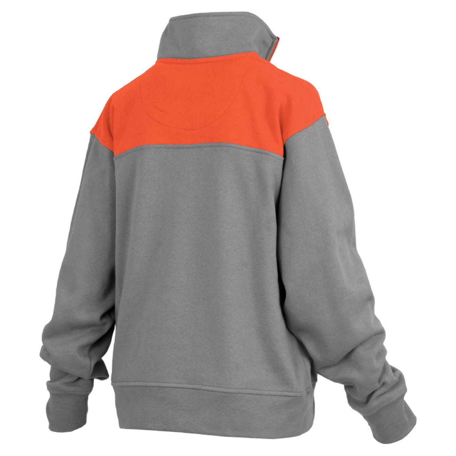 Pressbox Clemson Tigers Avon Fleece Quarter-Zip Jacket - view number 3