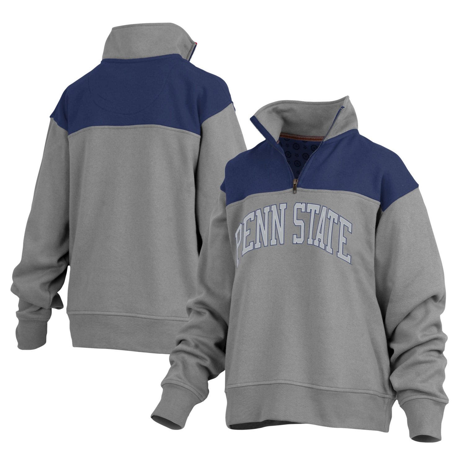Pressbox Penn State Nittany Lions Avon Fleece Quarter-Zip Jacket                                                                 - view number 1