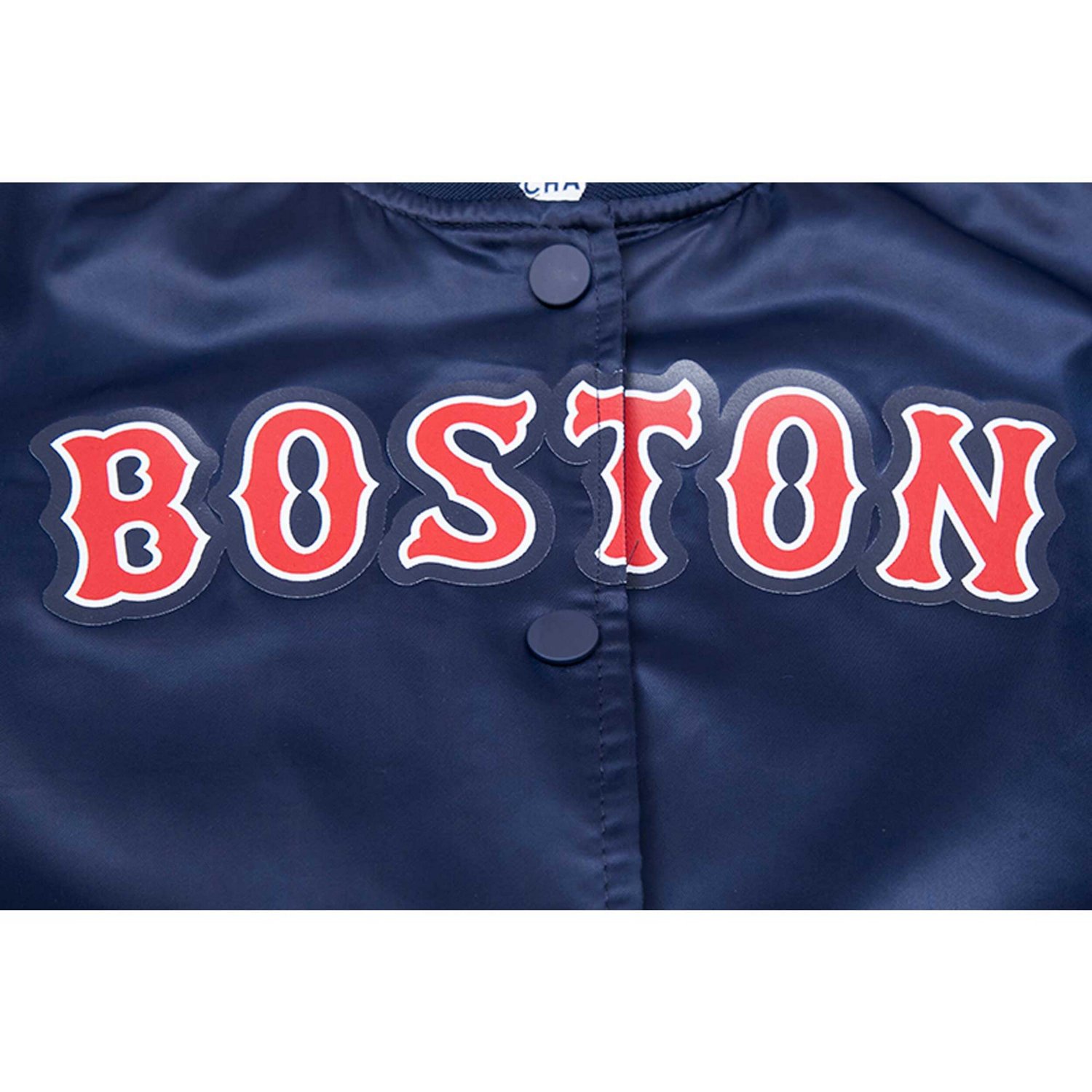 Pro Standard Boston Red Sox Satin Full-Snap Varsity Jacket                                                                       - view number 4