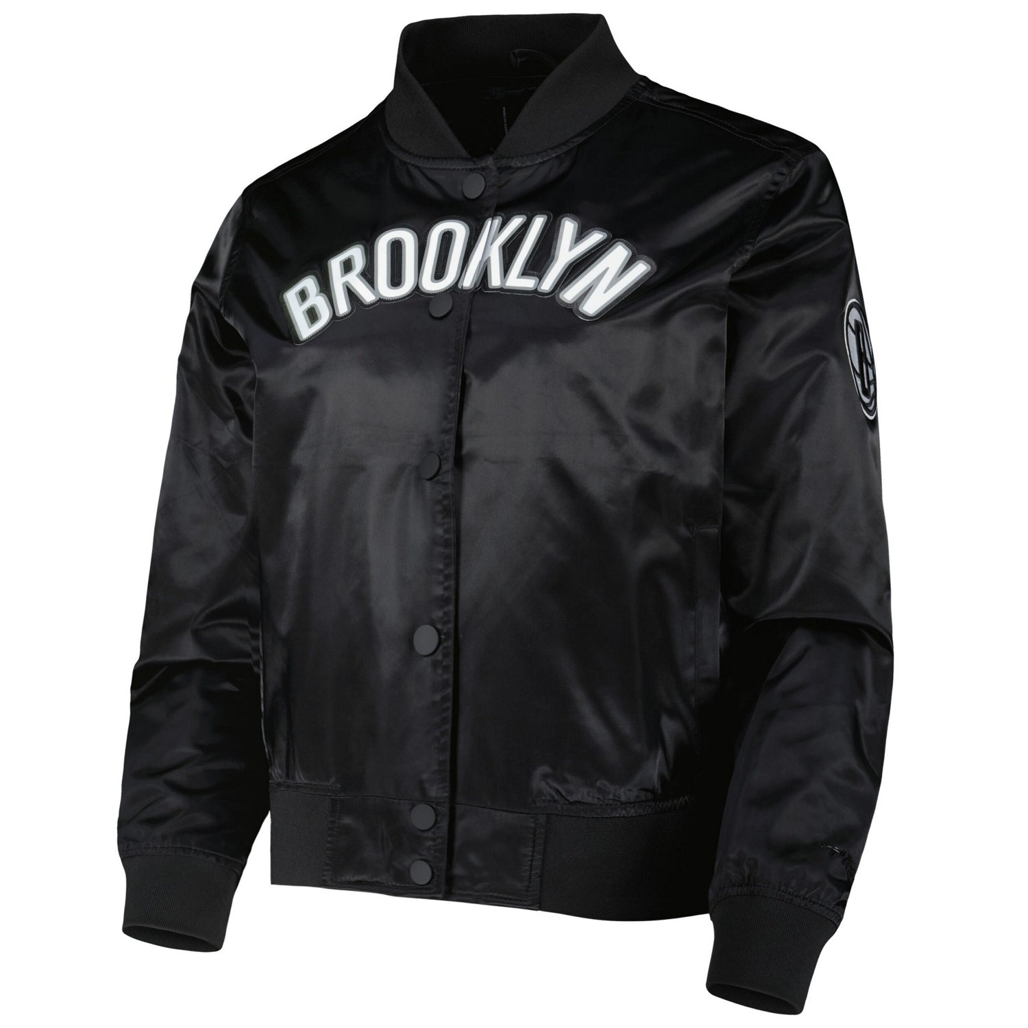Pro Standard Brooklyn Nets Classics Satin Full-Snap Jacket - view number 2