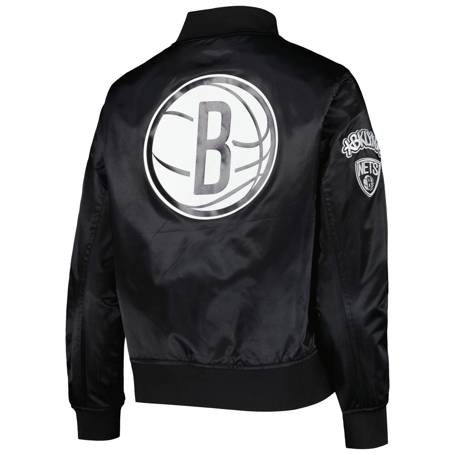 Pro Standard Brooklyn Nets Classics Satin Full-Snap Jacket - view number 3