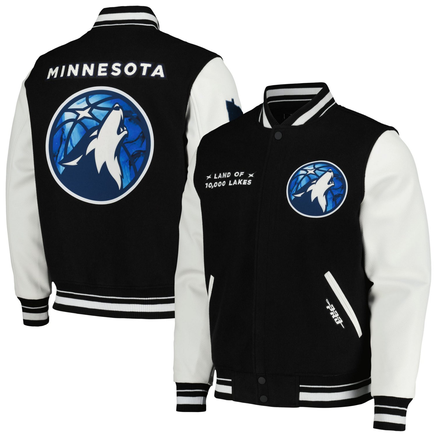 Pro Standard Minnesota Timberwolves 2023/24 City Edition Varsity Jacket