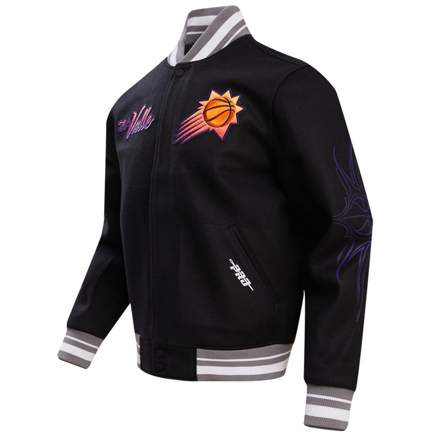 Pro Standard Phoenix Suns 2023/24 City Edition Full-Zip Varsity Jacket