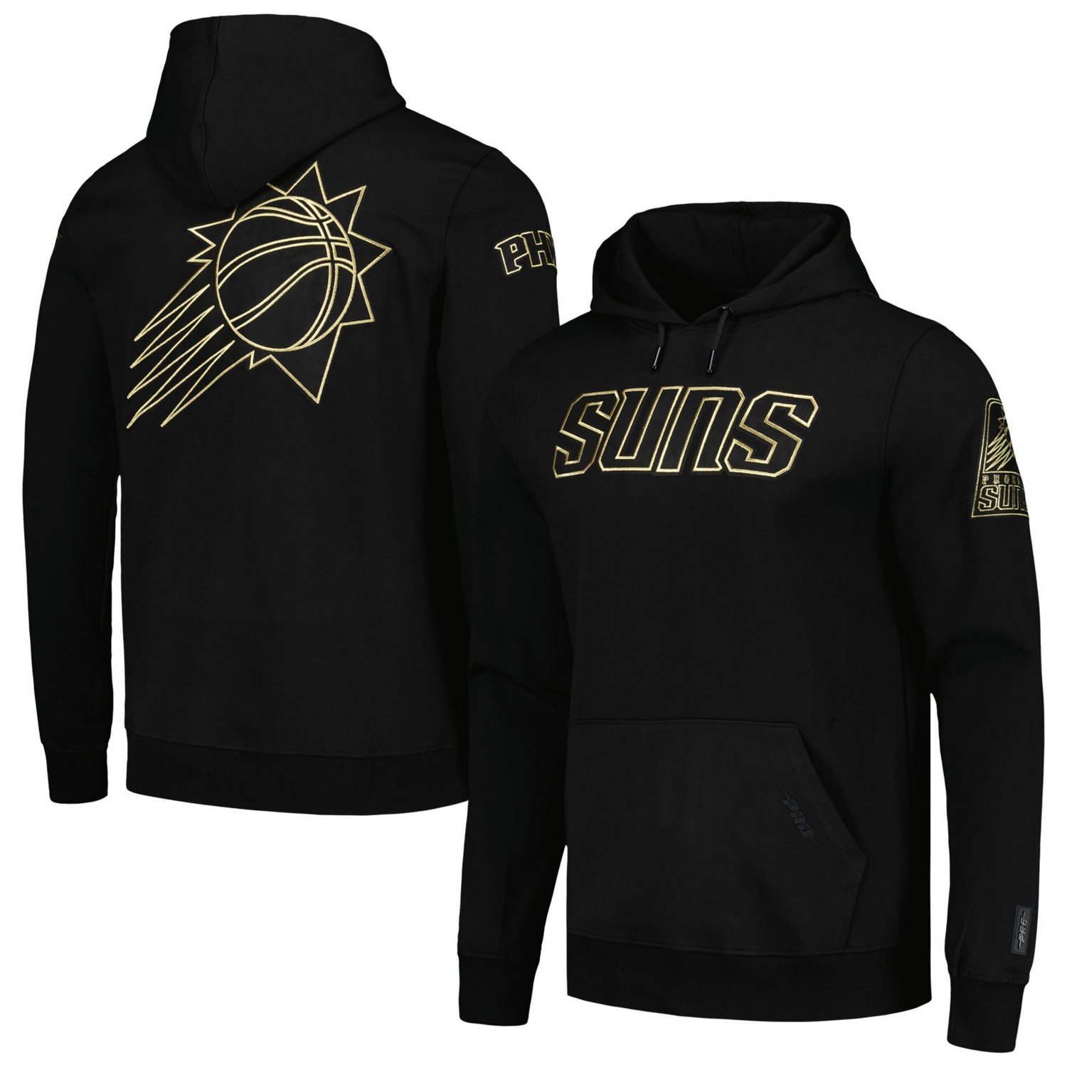 Pro Standard Phoenix Suns Gold Stitch Varsity Jacket