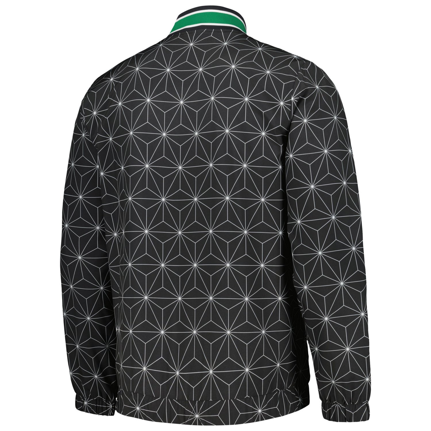 Starter Boston Celtics In-Field Play Fashion Satin Full-Zip Varsity Jacket