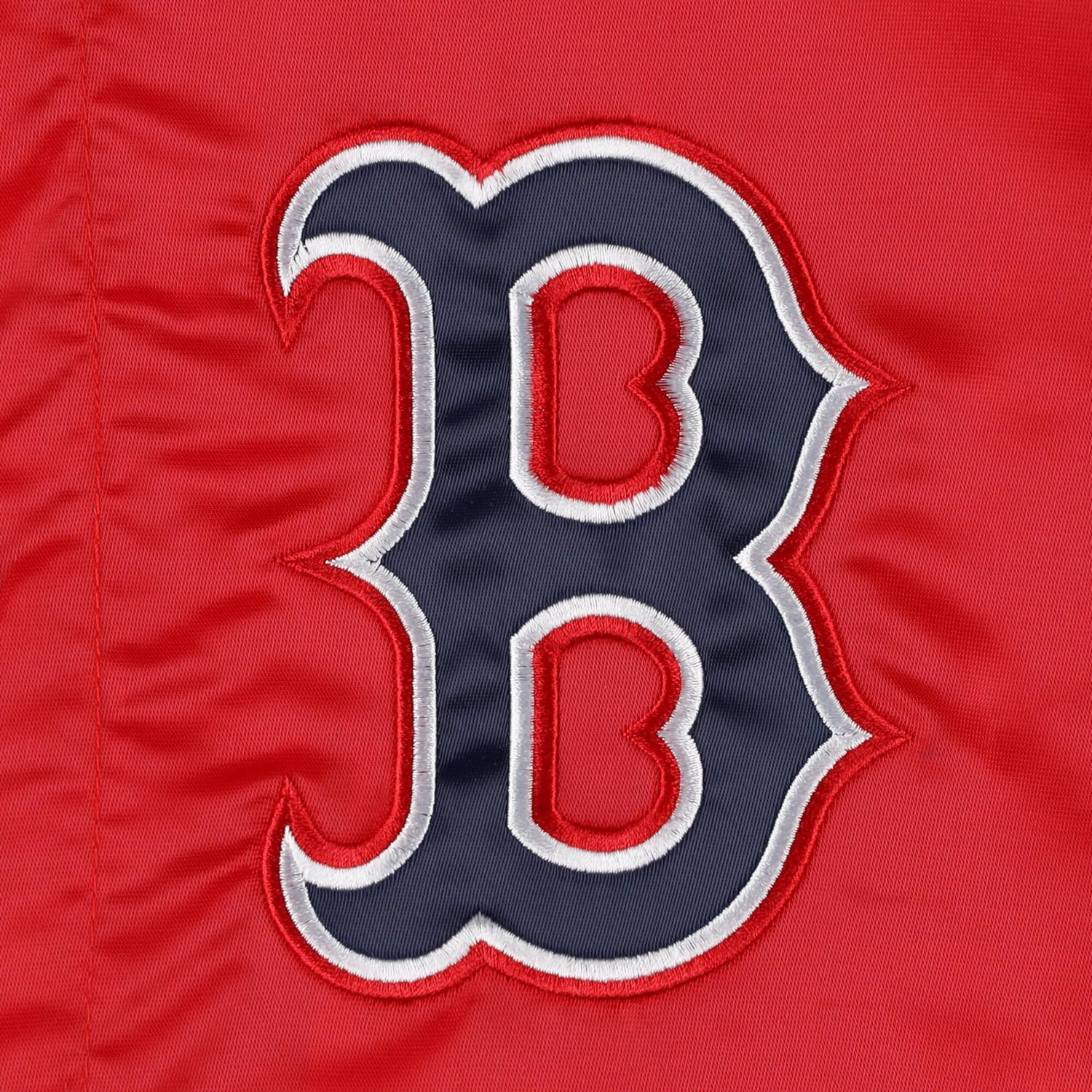 Starter Boston Sox Midfield Satin Full-Snap Varsity Jacket                                                                       - view number 4