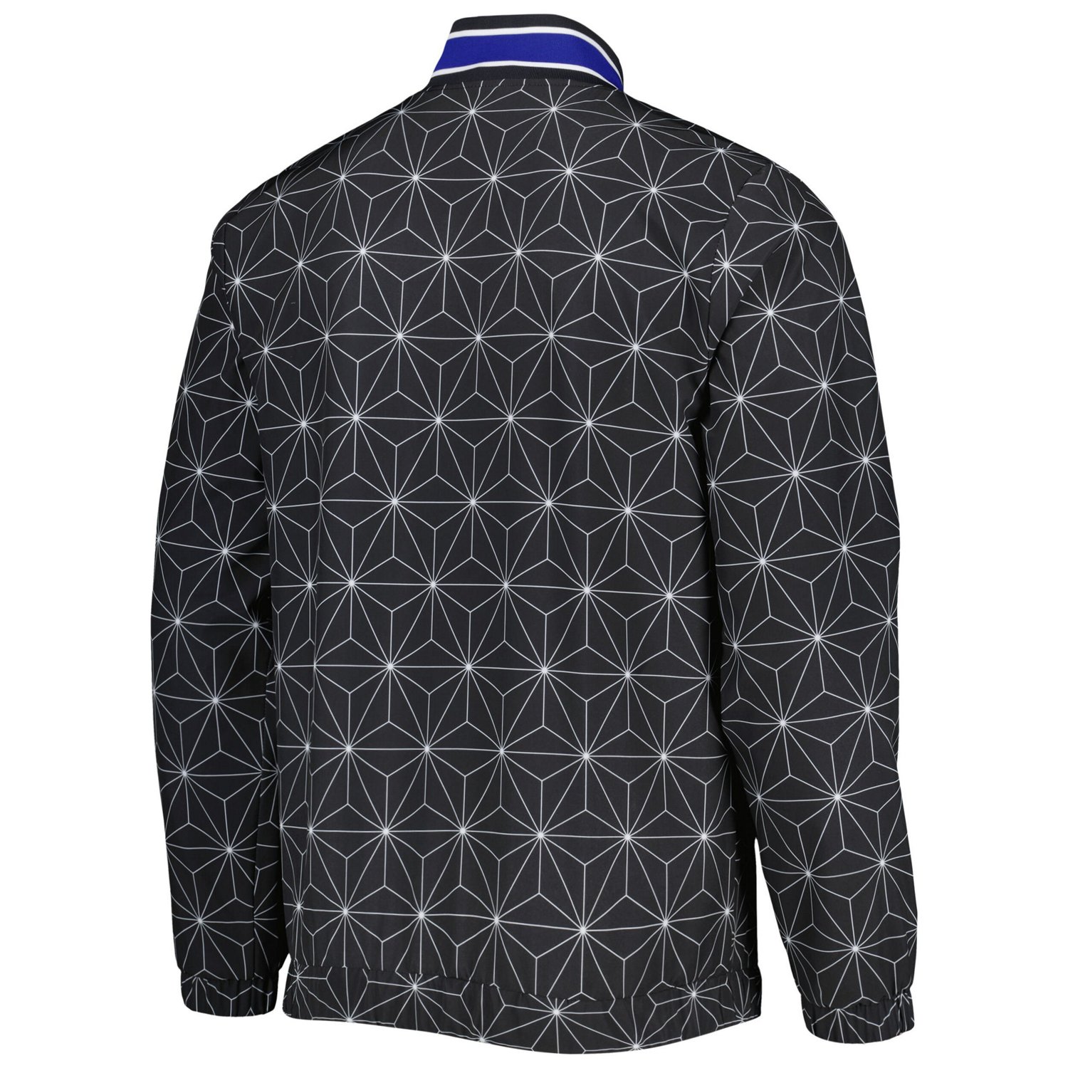 Starter Golden State Warriors In-Field Play Fashion Satin Full-Zip Varsity Jacket