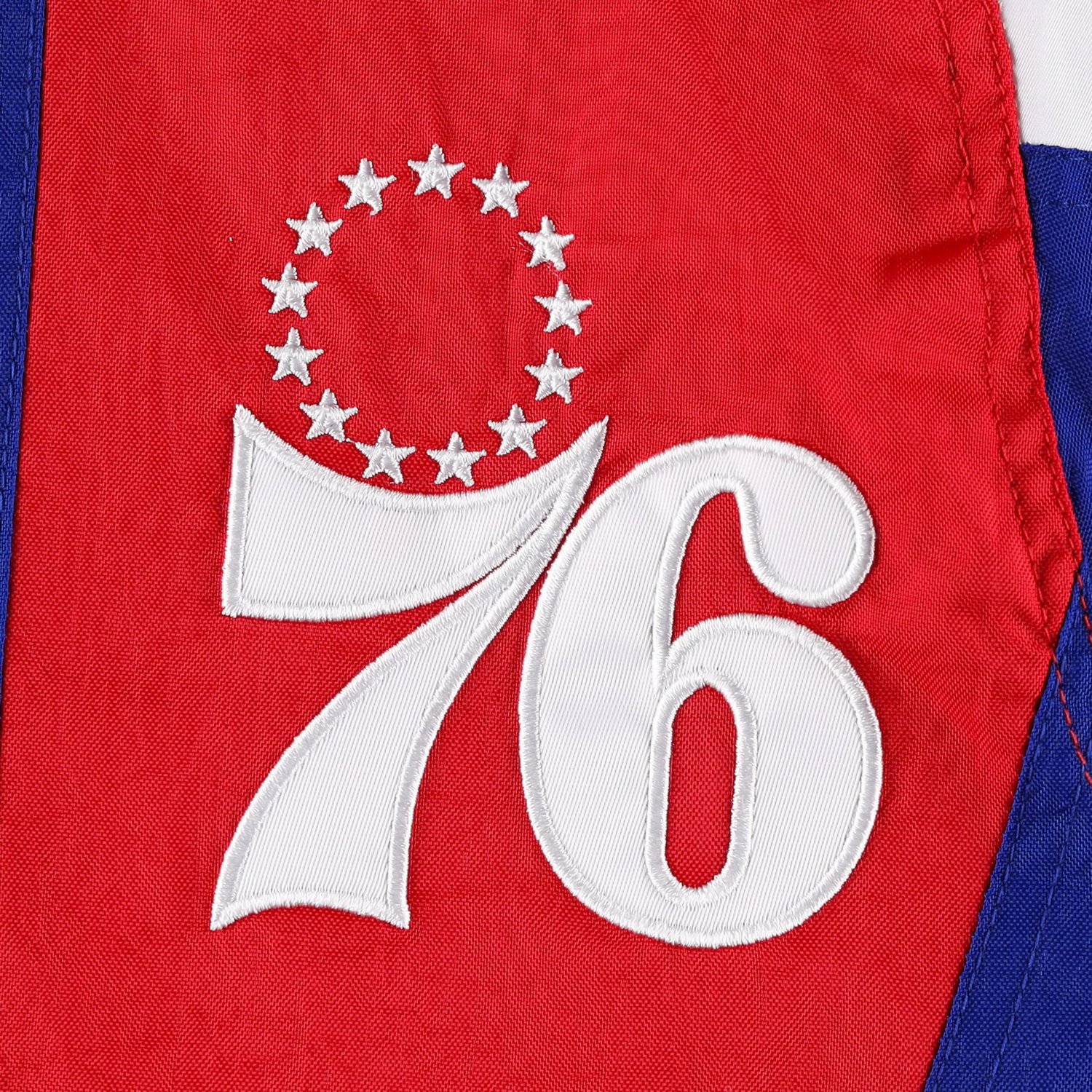 Starter Philadelphia 76ers Body Check Raglan Hoodie Half-Zip Jacket - view number 4