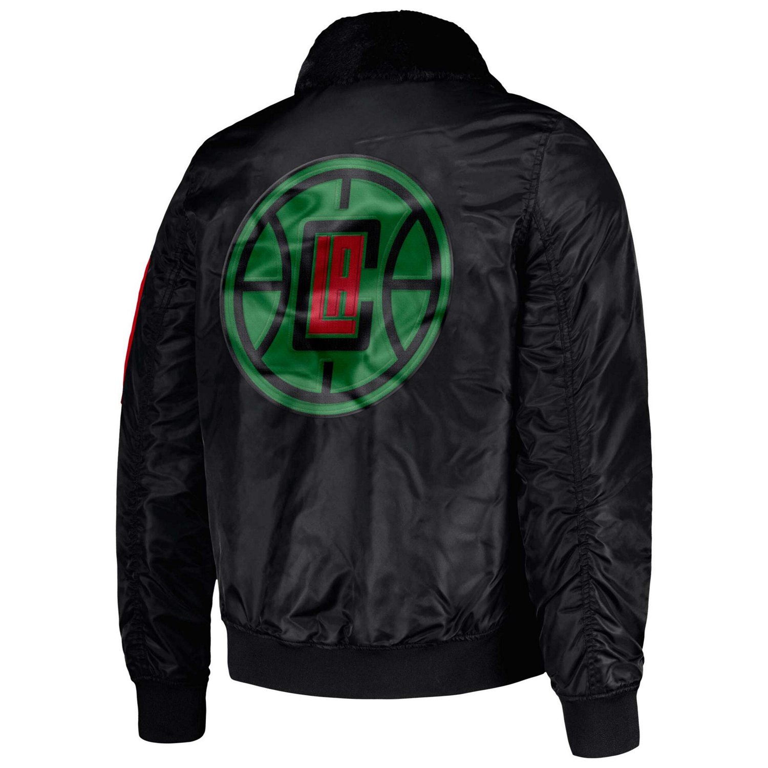 Starter x Ty Mopkins LA Clippers History Month Satin Full-Zip Jacket                                                             - view number 3