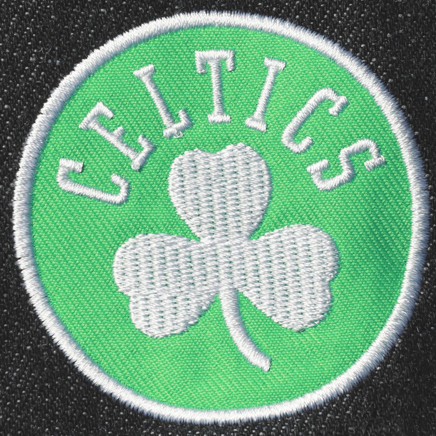 The Wild Collective Boston Celtics Patch Denim Button-Up Jacket                                                                  - view number 4