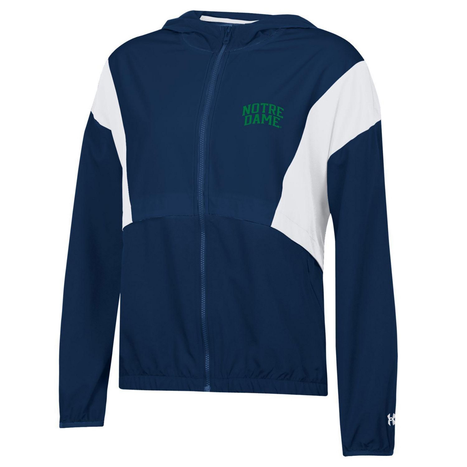 Under Armour /White Notre Dame Fighting Irish Game Day Full-Zip Jacket - view number 2