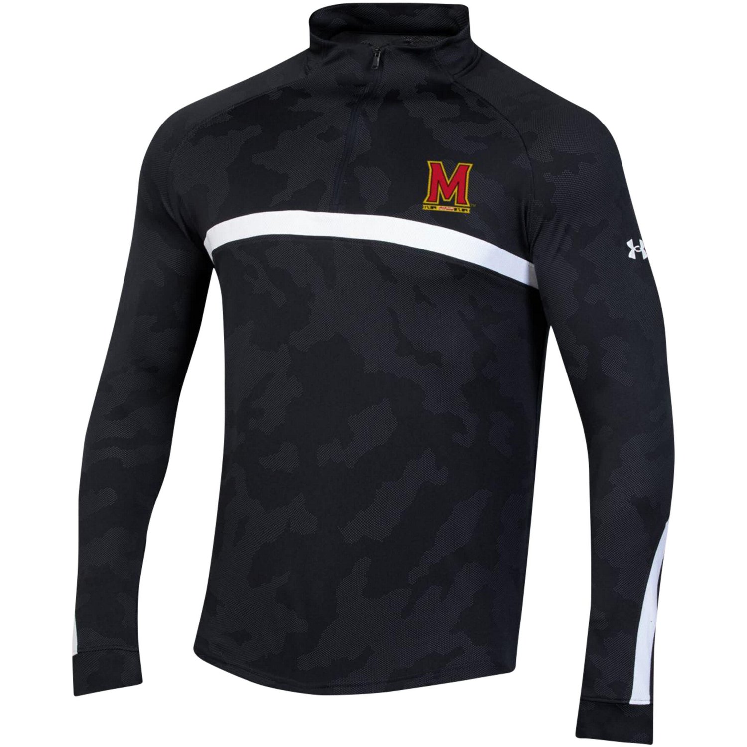 Under Armour Maryland Terrapins Game Day Camo Raglan Quarter-Zip Top                                                             - view number 2