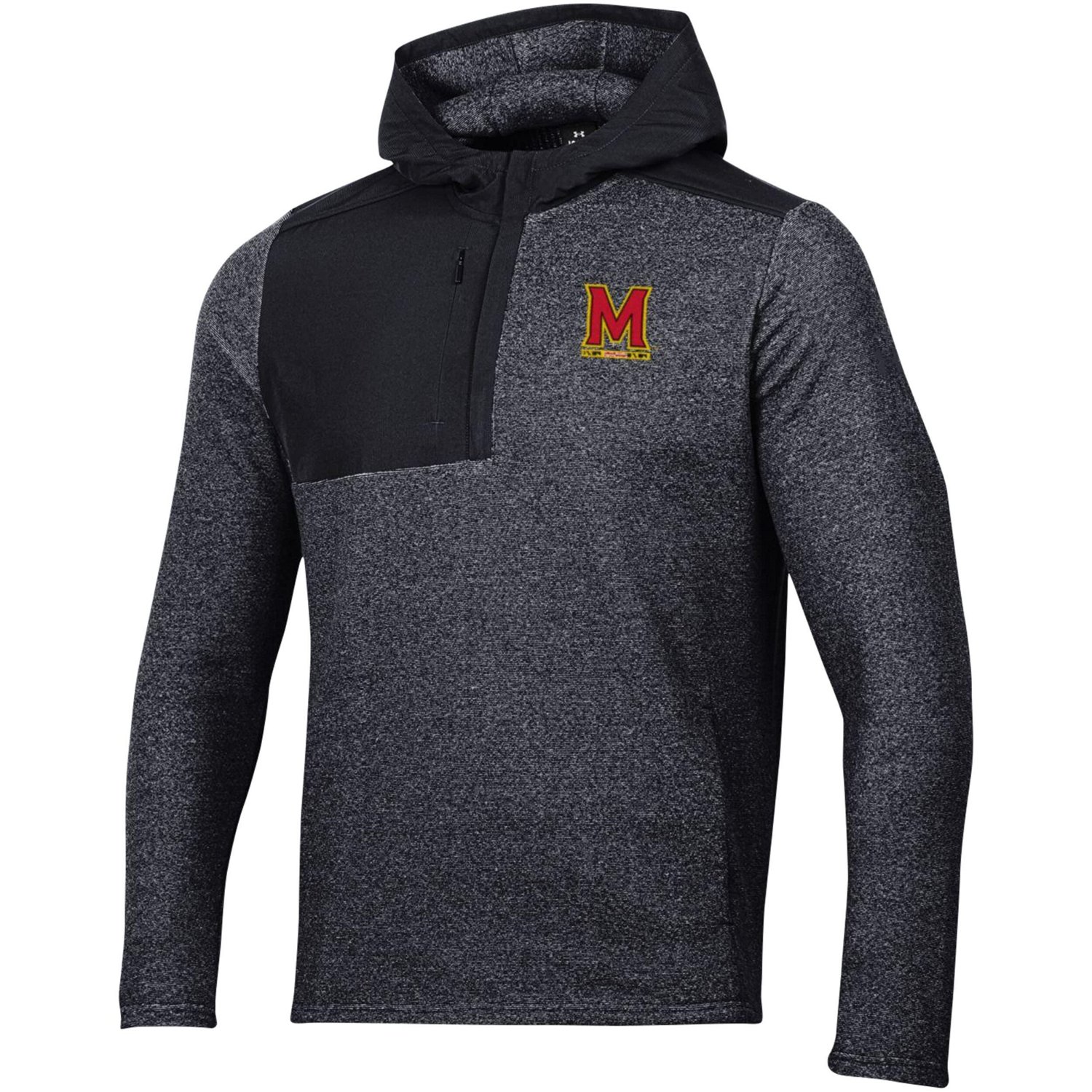 Under Armour Maryland Terrapins Survivor Fleece Hoodie Quarter-Zip Jacket                                                        - view number 2