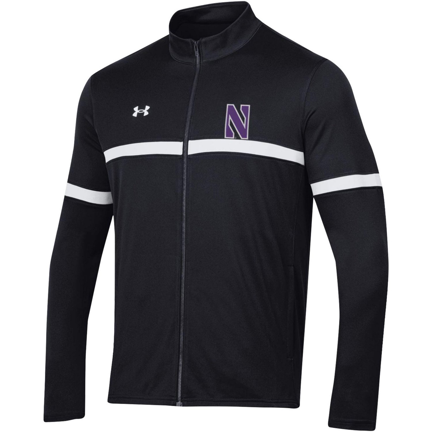 Under Armour Northwestern Wildcats 2023 Assist Warm Up Full-Zip Jacket                                                           - view number 2