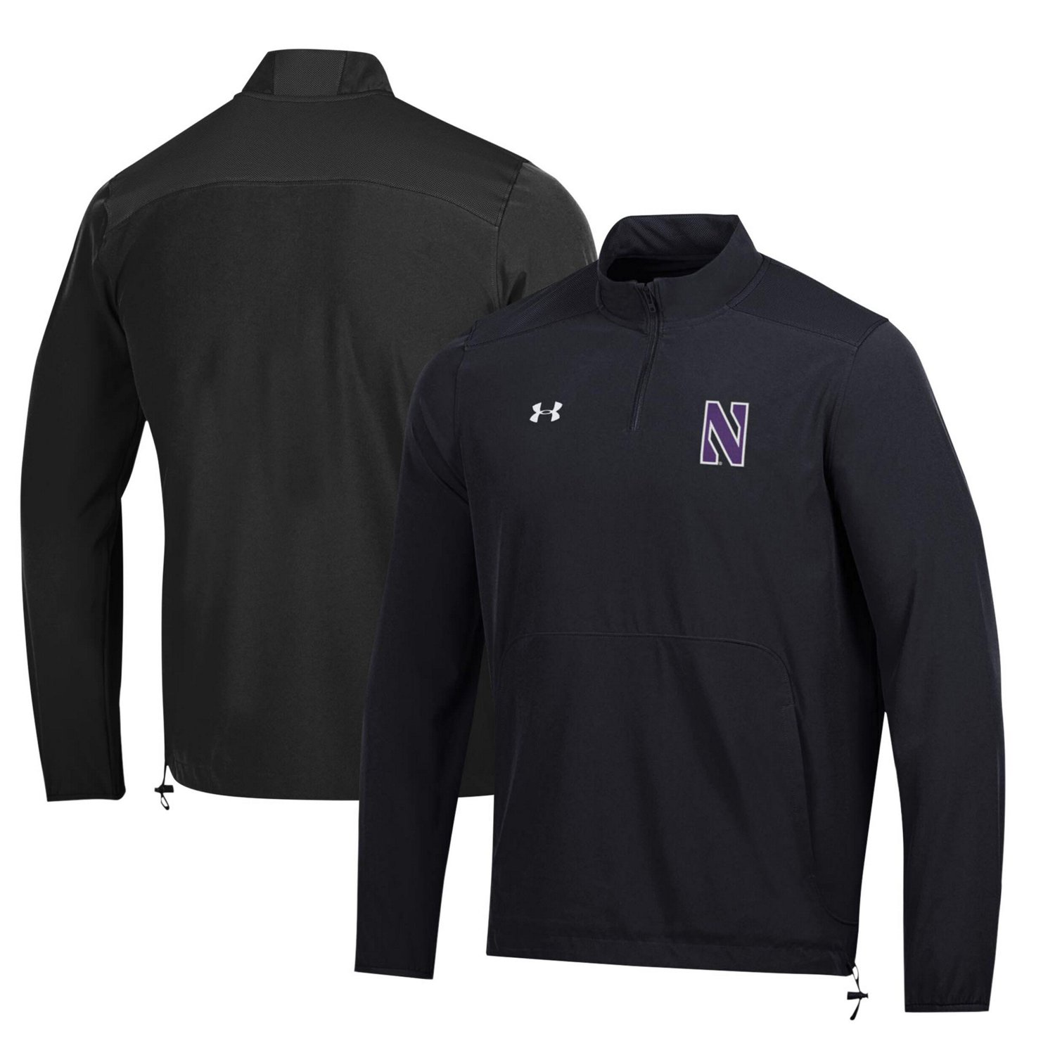 Under Armour Northwestern Wildcats 2023 Motivate Half-Zip Top