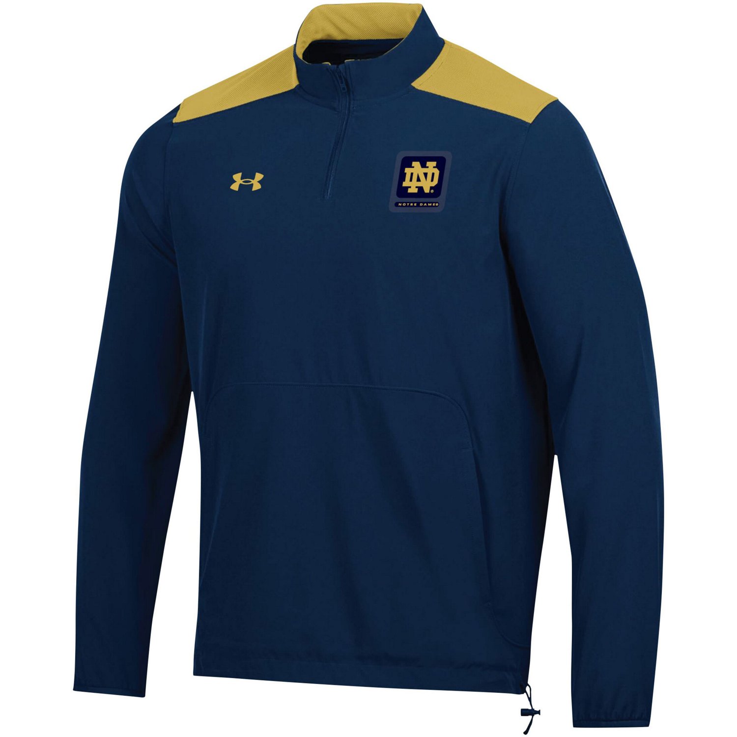 Under Armour Notre Dame Fighting Irish 2023 Motivate Half-Zip Top