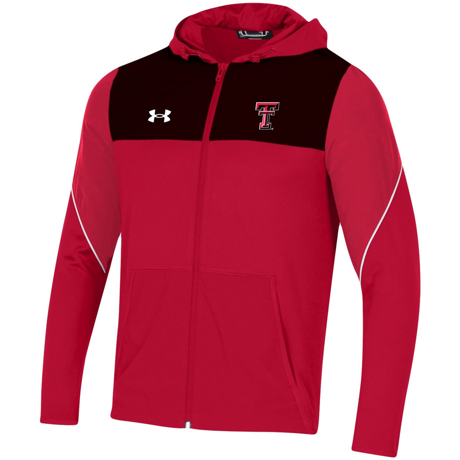 Under Armour Texas Tech Raiders 2021 Sideline Warm-Up Full-Zip Hoodie - view number 2