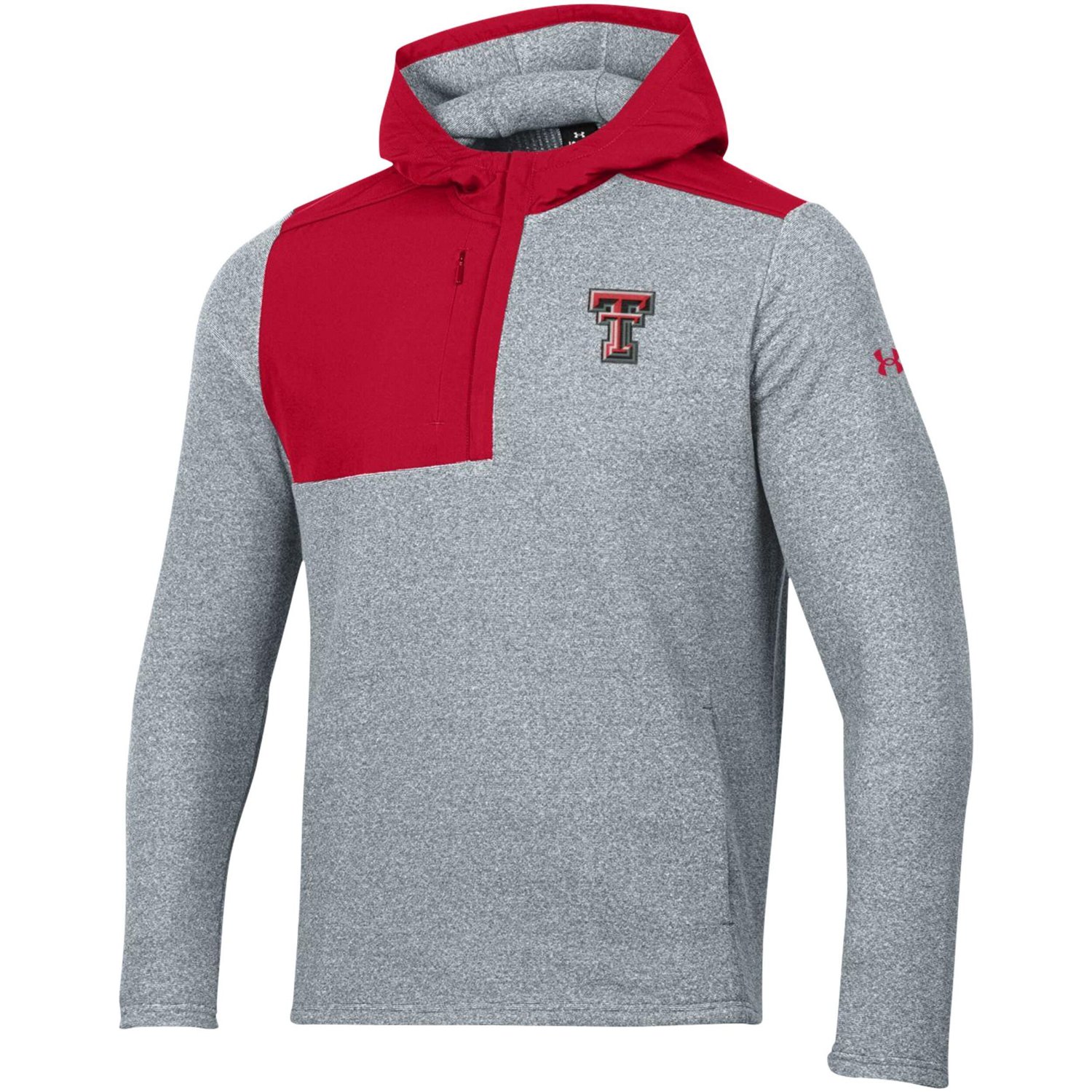 Under Armour Texas Tech Raiders Survivor Fleece Hoodie Quarter-Zip Jacket - view number 2
