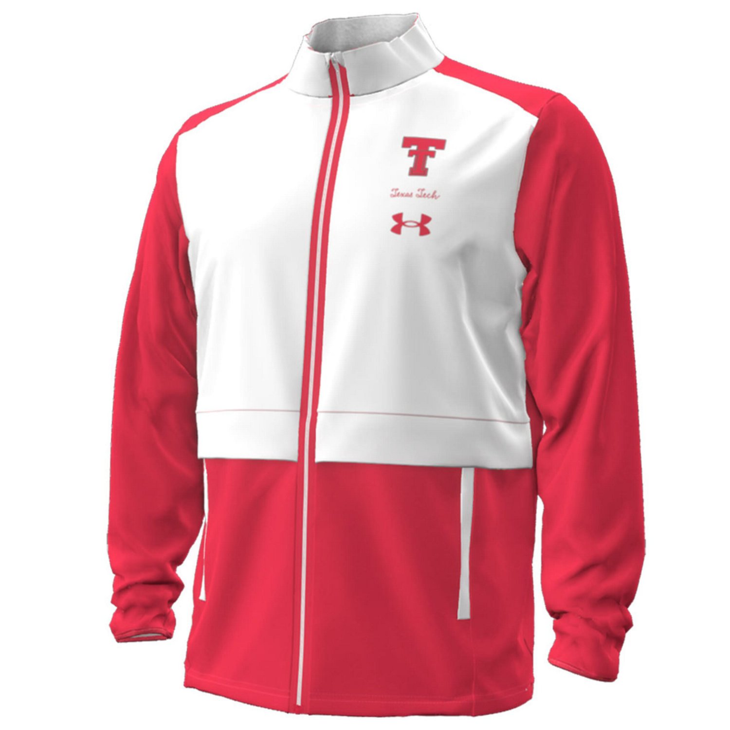 Under Armour Texas Tech Raiders Throwback Double T Full-Zip Jacket - view number 2