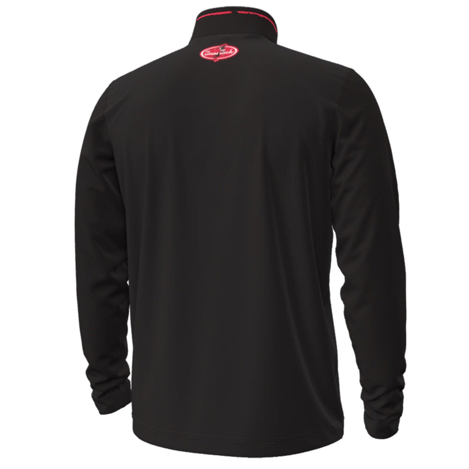 Under Armour Texas Tech Red Raiders Throwback Cursive Quarter-Zip Pullover Top - view number 3