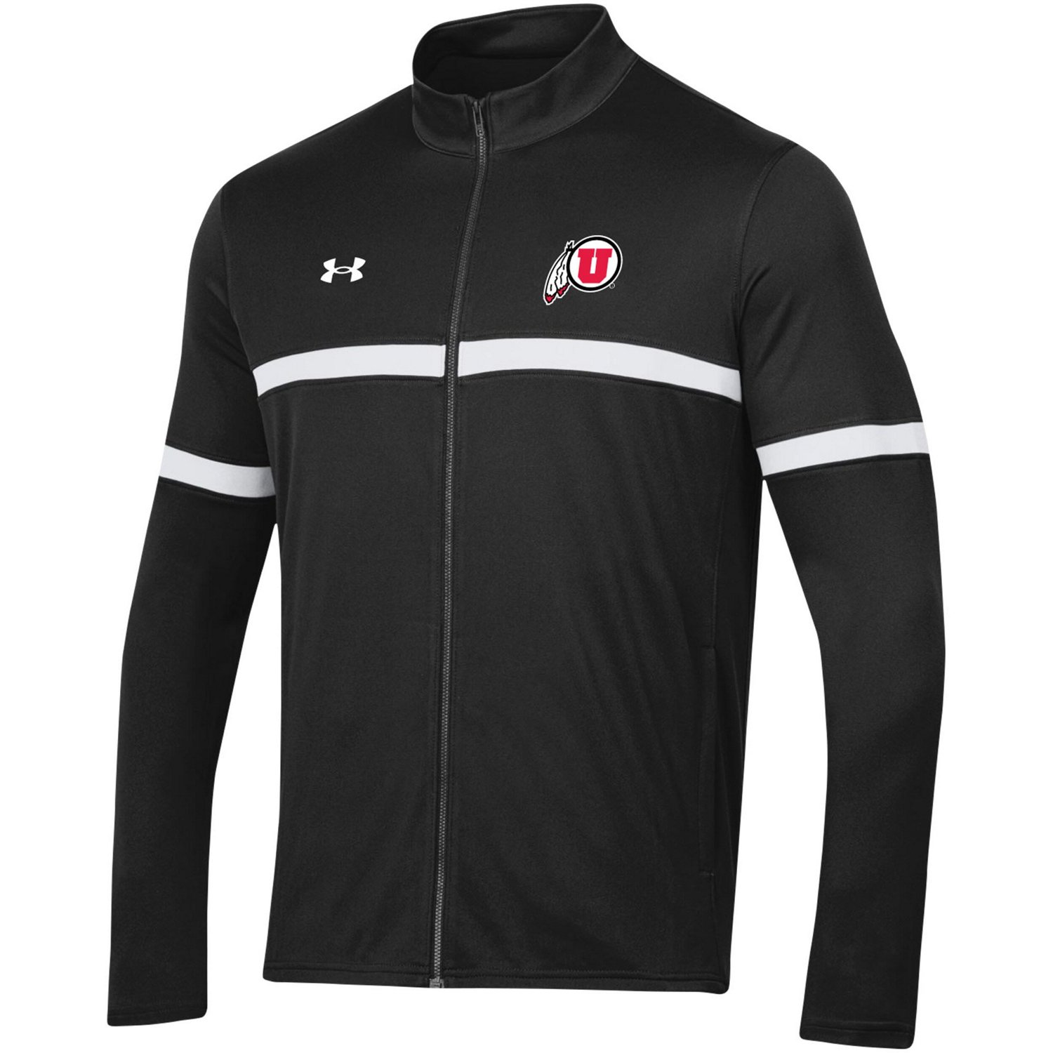 Under Armour Utah Utes 2023 Assist Warm Up Full-Zip Jacket - view number 2