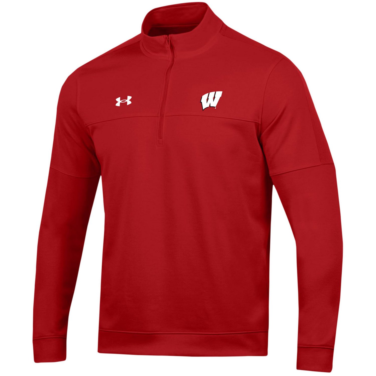 Under Armour Wisconsin Badgers Midlayer Half-Zip Jacket - view number 2