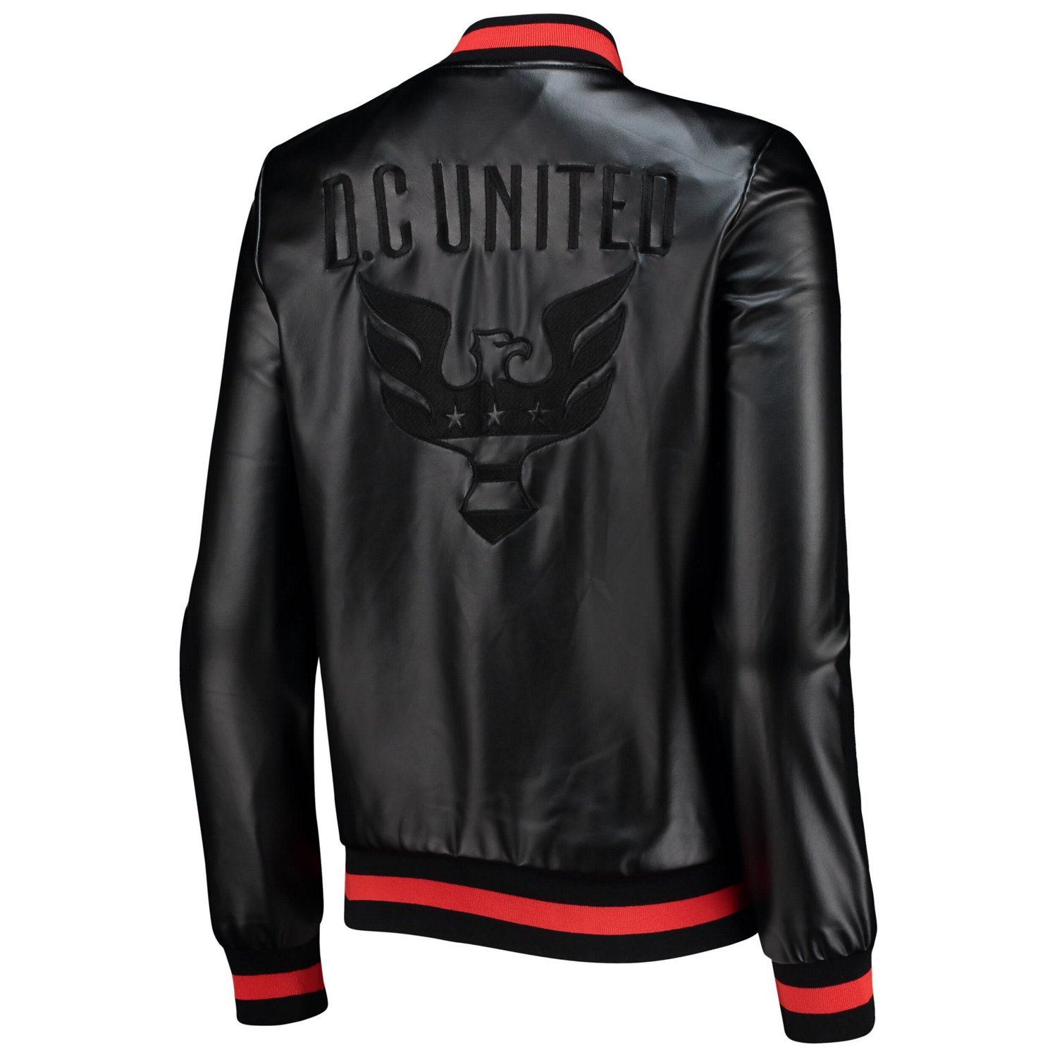 Women's The Wild Collective DC United Full-Snap Bomber Jacket - view number 4