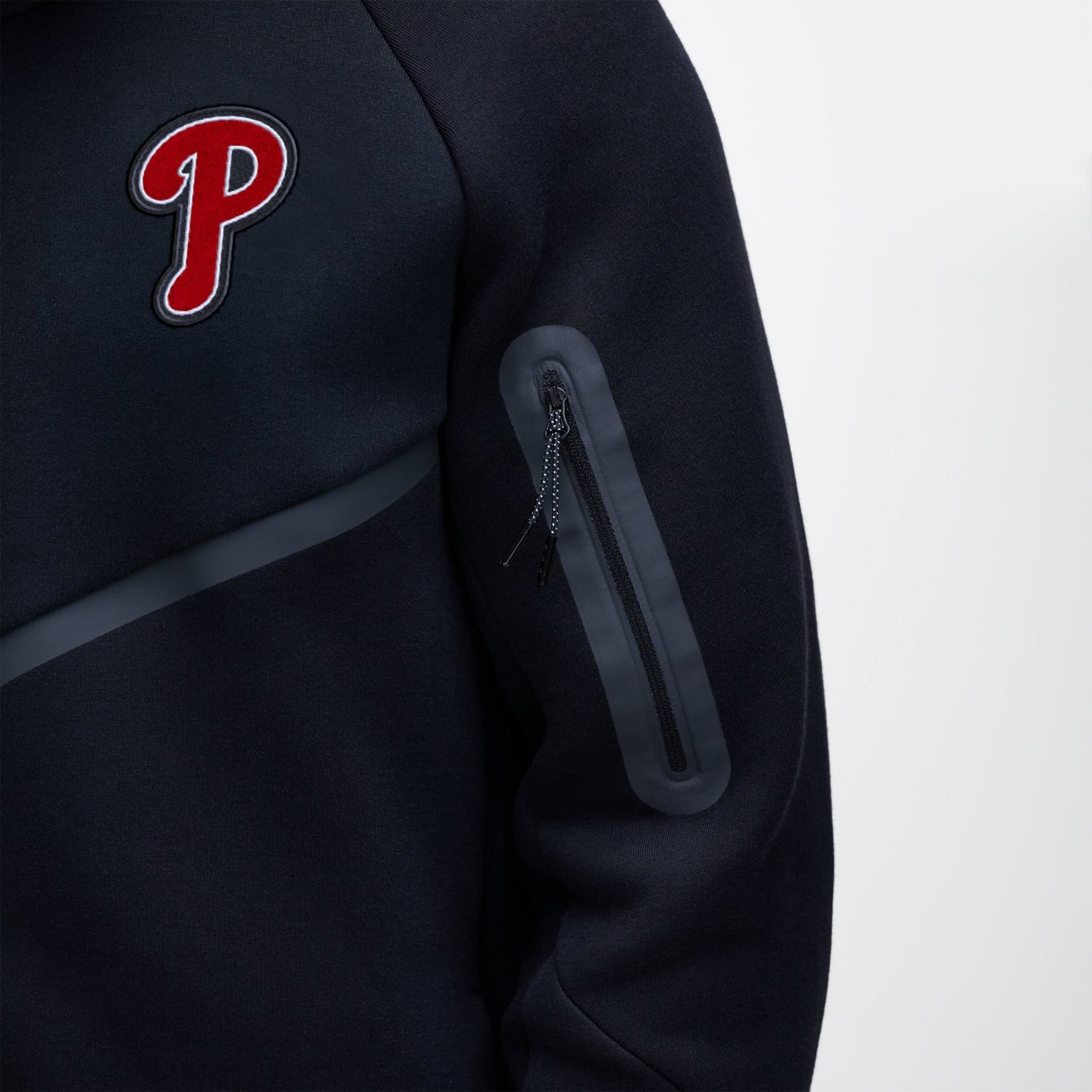 Nike Philadelphia Phillies Tech Fleece Windrunner Full-Zip Hoodie Jacket - view number 4