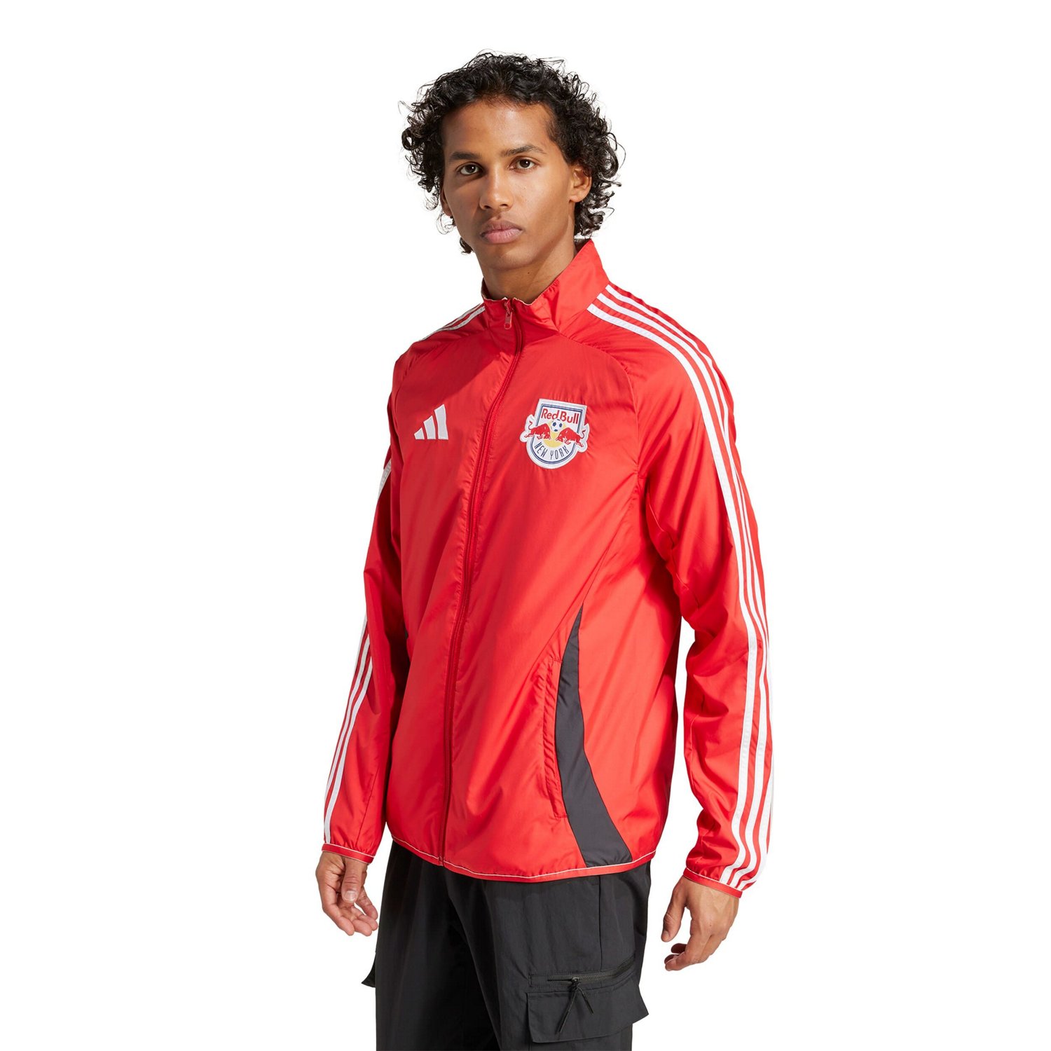 adidas White New York Bulls 2025 Anthem Reversible Full-Zip Jacket - view number 4