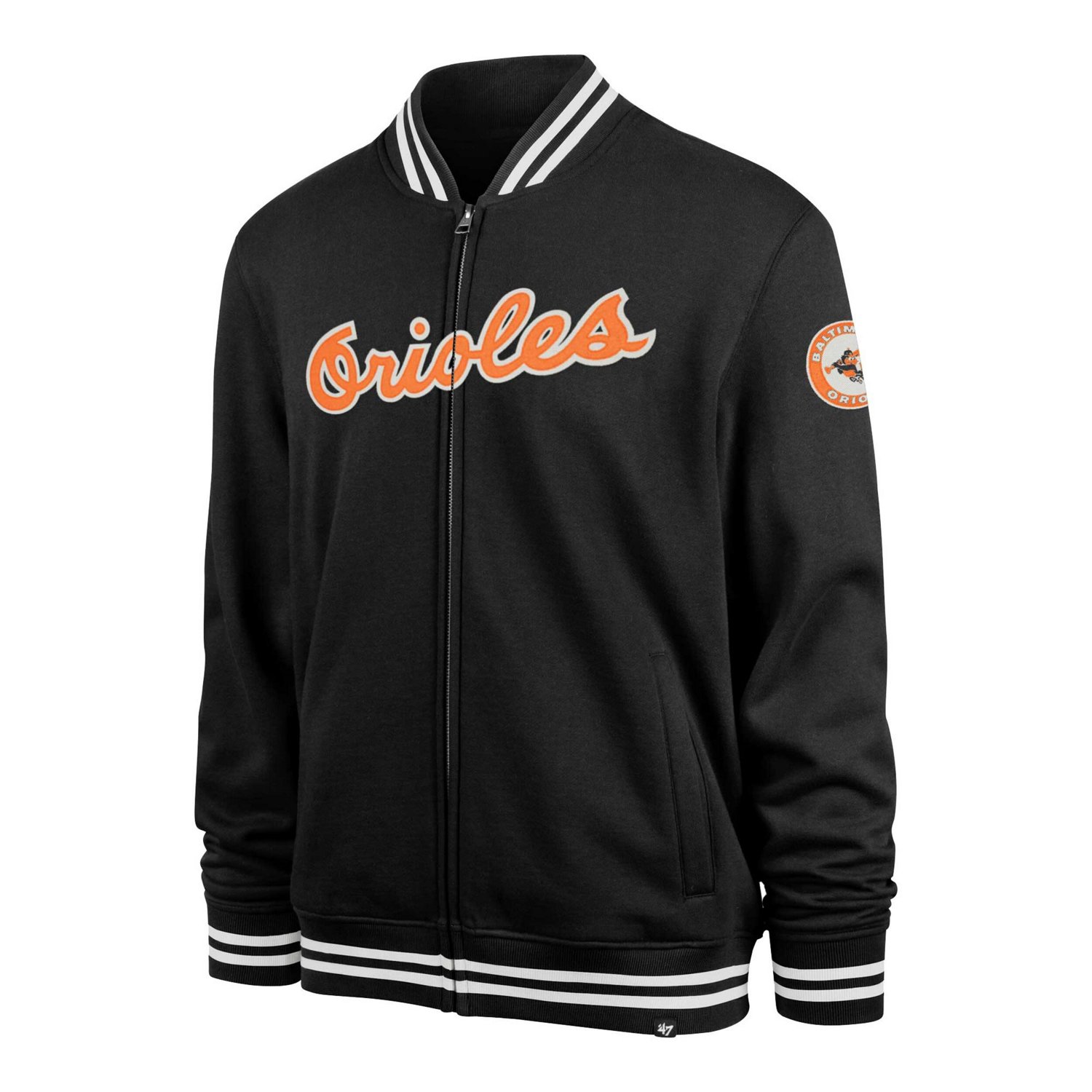 '47 Baltimore Orioles Wax Pack Pro Camden Full-Zip Track Jacket - view number 2