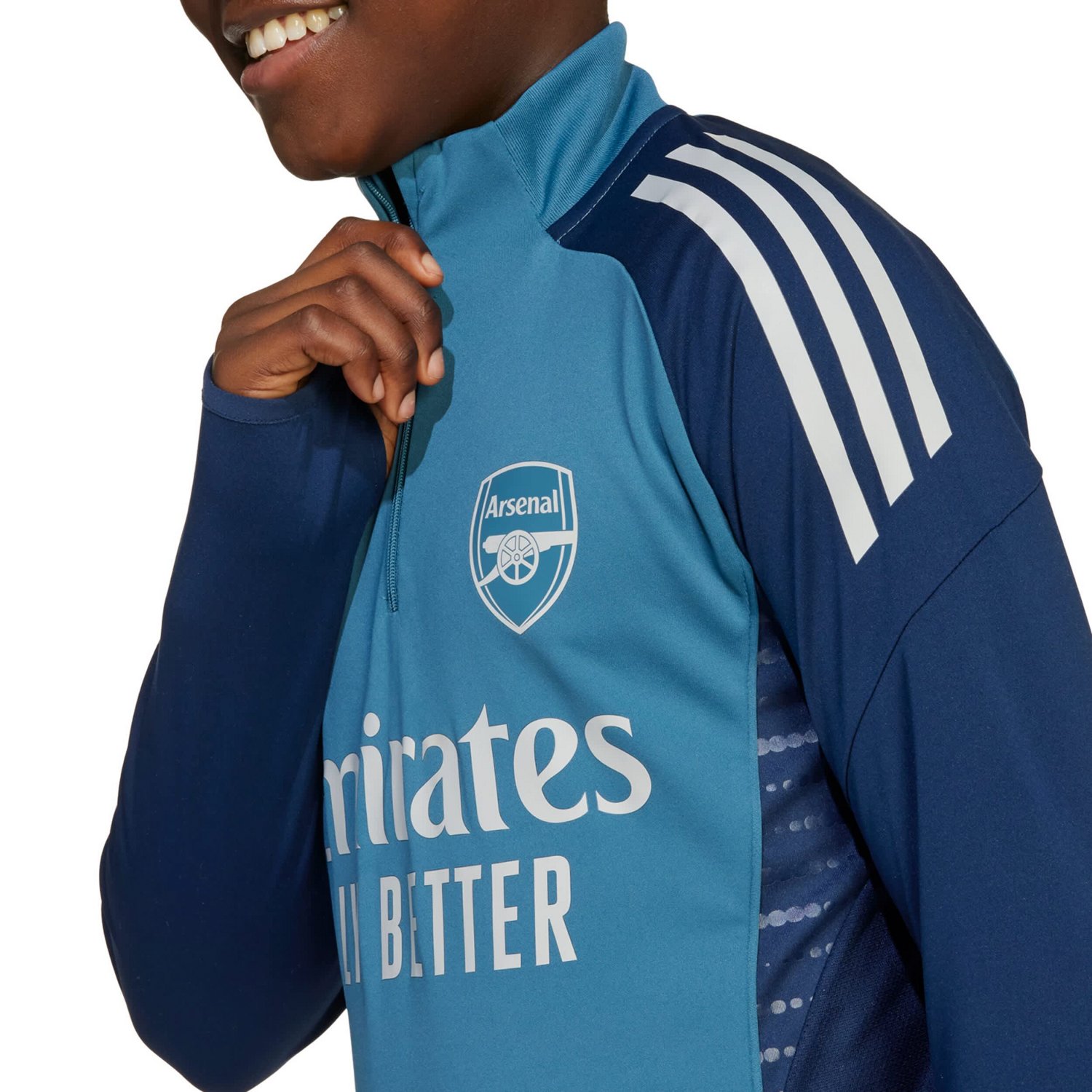adidas Light Arsenal 2025 26 Training AEROREADY Quarter-Zip Top - view number 3
