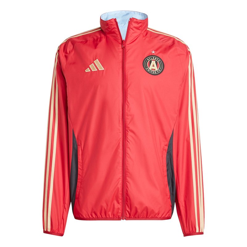 Adidas Light Blue Atlanta United Fc 2025 Anthem Reversible Full-Zip Jacket-image