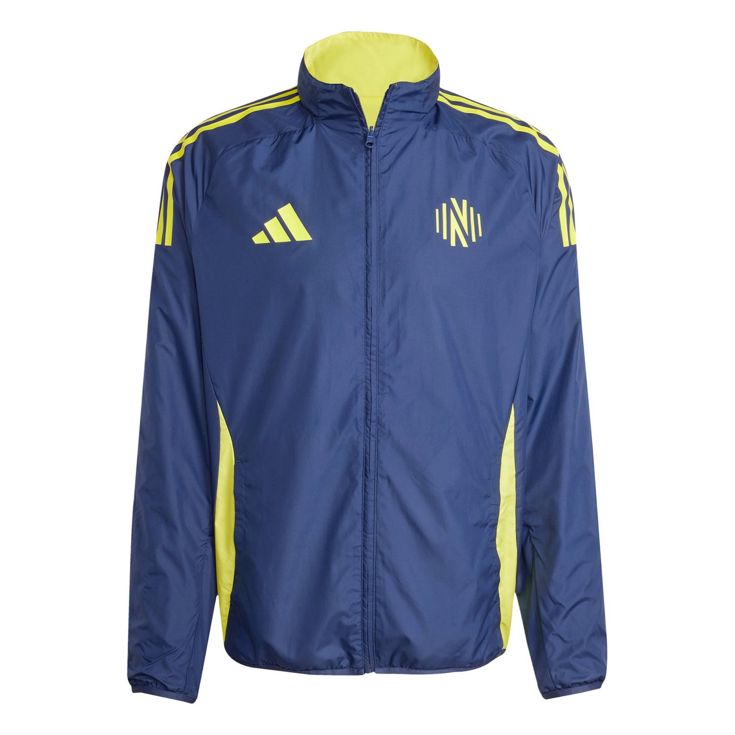 adidas Navy Nashville SC 2025 Anthem Reversible Full-Zip Jacket                                                                  - view number 3