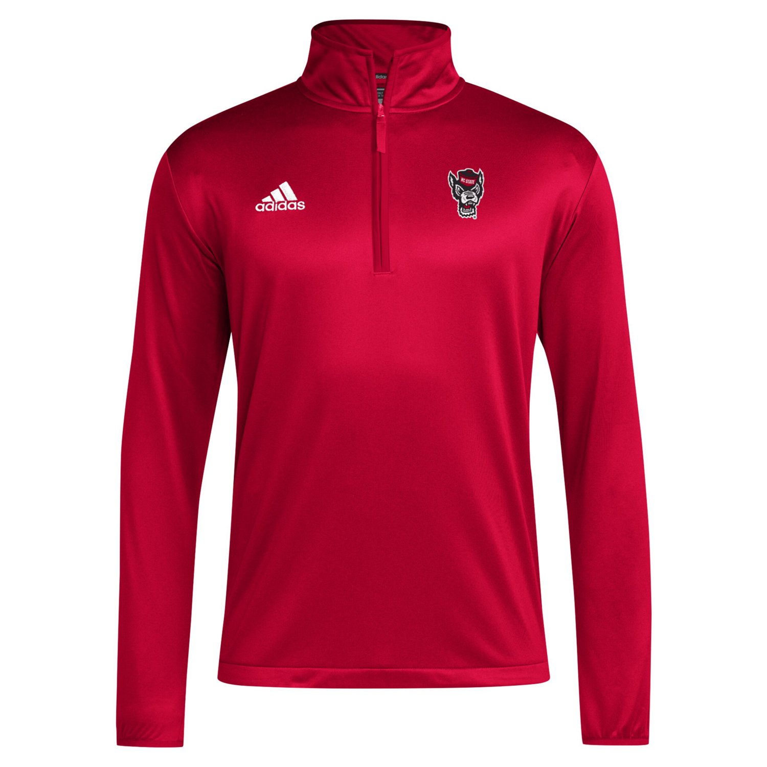 adidas NC State Wolfpack 2024 Coaches Sideline Quarter-Zip Top                                                                   - view number 2