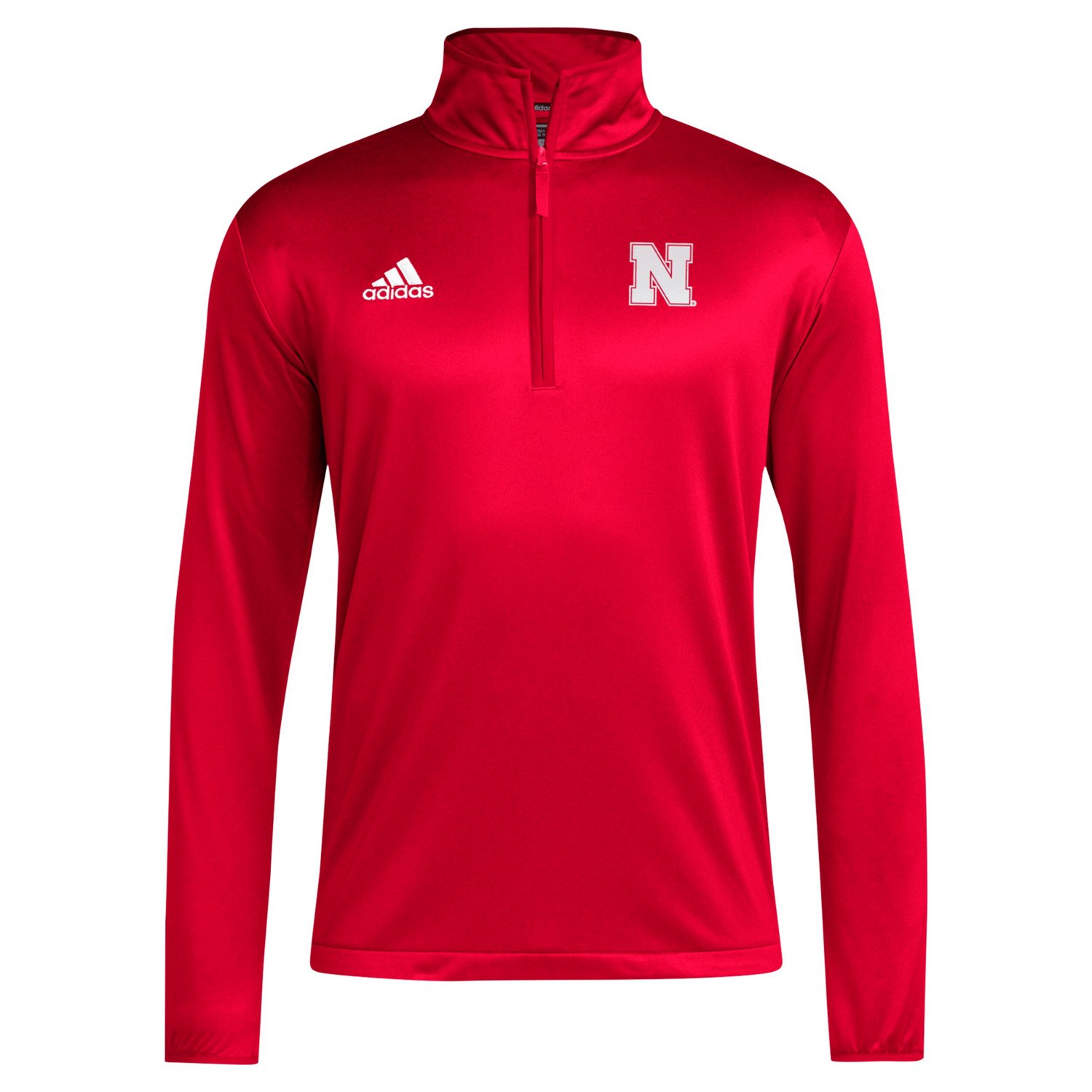 adidas Nebraska Huskers 2024 Coaches Sideline Quarter-Zip Top                                                                    - view number 2