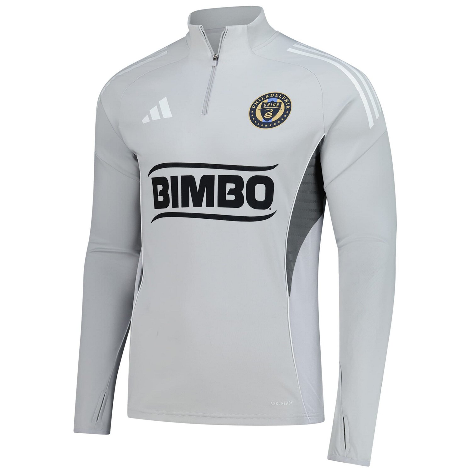 adidas Philadelphia Union 2025 Quarter-Zip Long Sleeve Training Top - view number 2