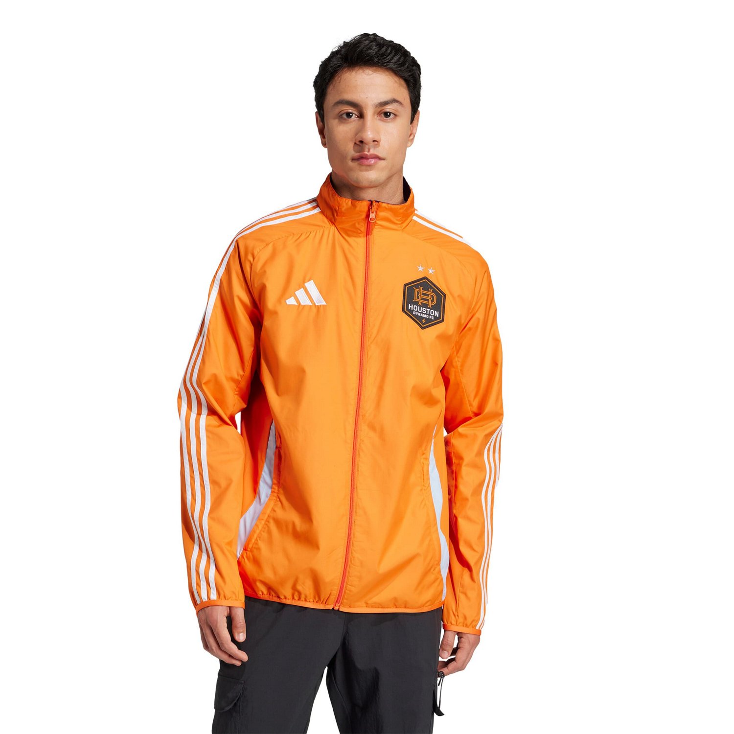 adidas Purple Houston Dynamo FC 2025 Anthem Reversible Full-Zip Jacket - view number 3