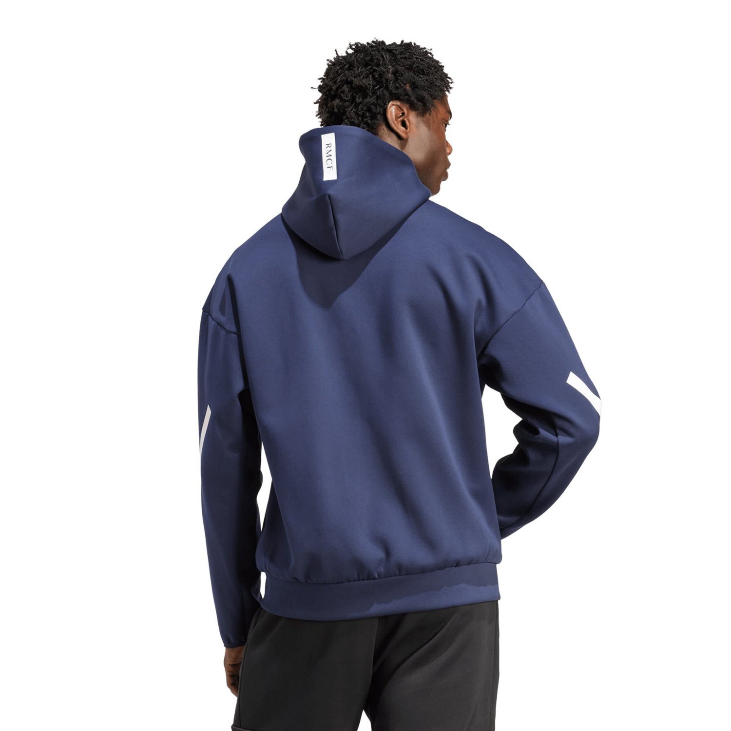 adidas Real Madrid 2025 26 Anthem Full-Zip Hoodie Jacket - view number 2