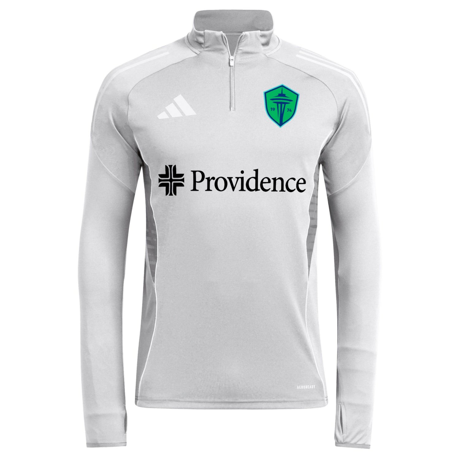 adidas Seattle Sounders FC 2025 Quarter-Zip Long Sleeve